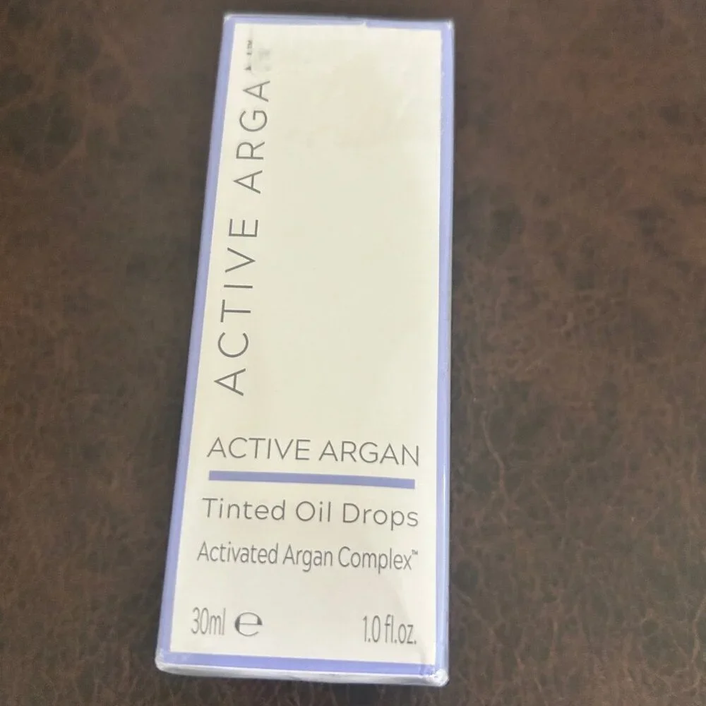 Active Argan TINTED Oil Drops 1 fl oz SEALED BOX - Picture 2 of 5